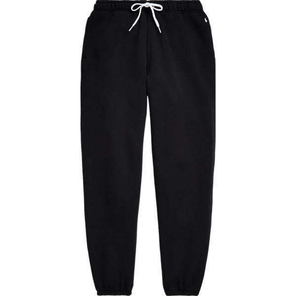 pantaloni sportivi da donna in nero pece in pile Polo Ralph Lauren