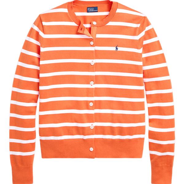 cardigans Polo Ralph Lauren arancione a righe
