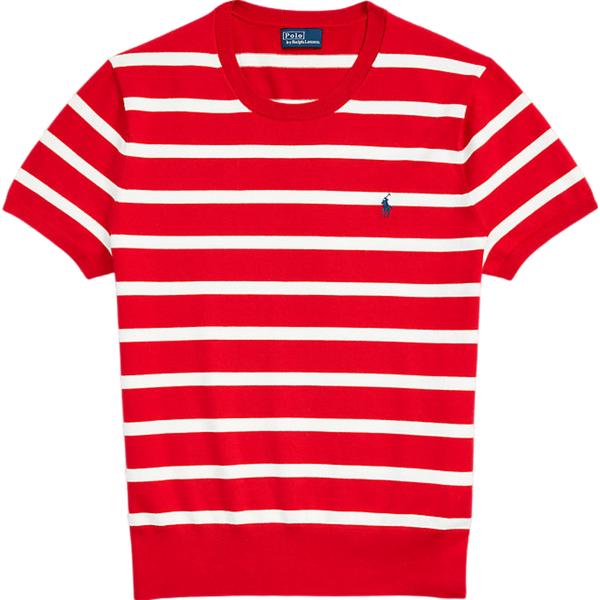 maglieria Polo Ralph Lauren rosso a righe