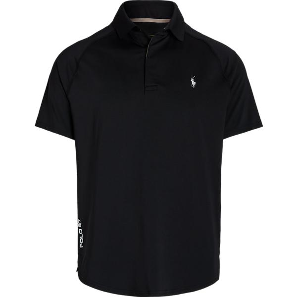 polo Polo Ralph Lauren nero con stampe