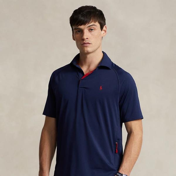 polo Polo Ralph Lauren blu con stampe