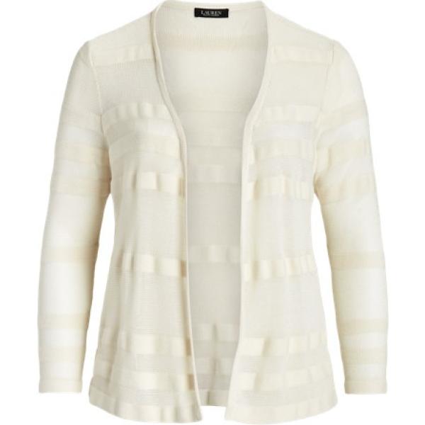 cardigans Lauren bianco a righe