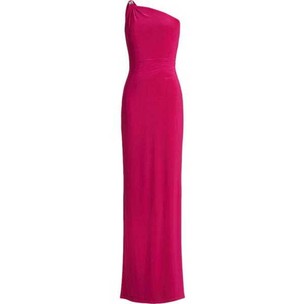 vestiti asimmetrici Lauren Petite rosso