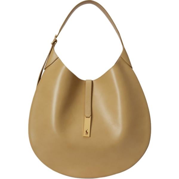 borse a spalla Polo Ralph Lauren giallo