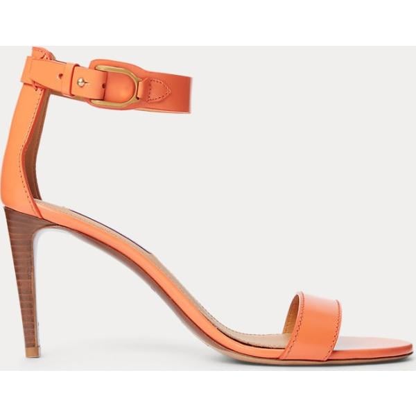 sandali in pelle Collection arancione