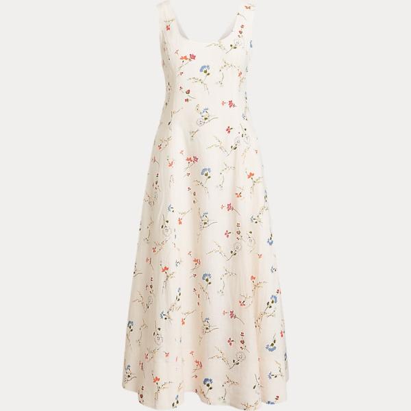 vestiti senza maniche Polo Ralph Lauren rosa a fiori