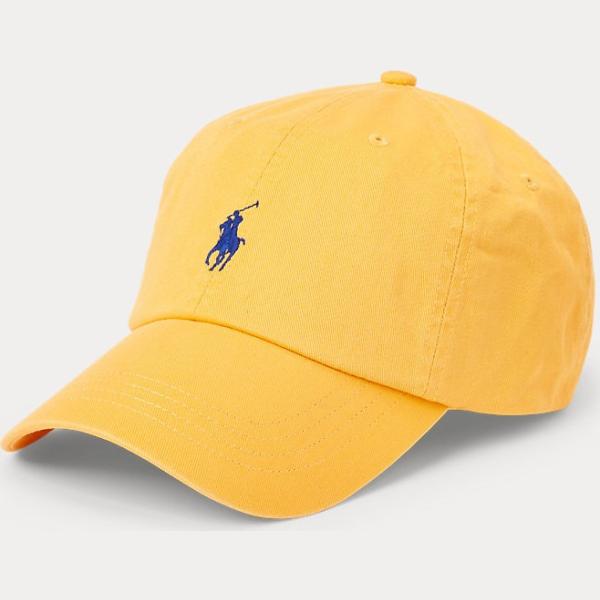 cappelli con visiera Polo Ralph Lauren giallo
