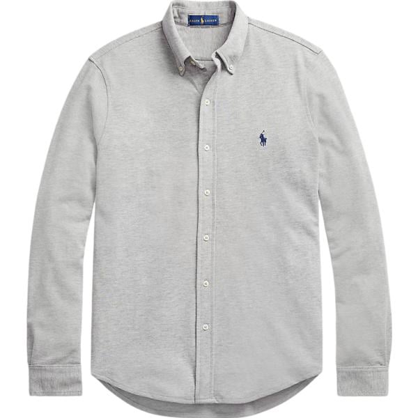 camicie Polo Ralph Lauren grigio