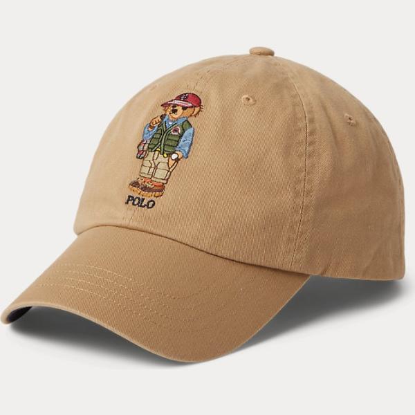 cappelli con visiera Polo Ralph Lauren marrone