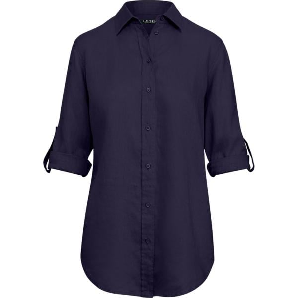 camicie Lauren blu