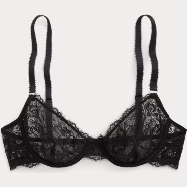 reggiseni Polo Ralph Lauren nero a fiori