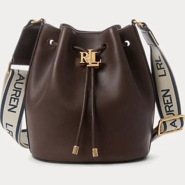 borse a secchiello Lauren marrone