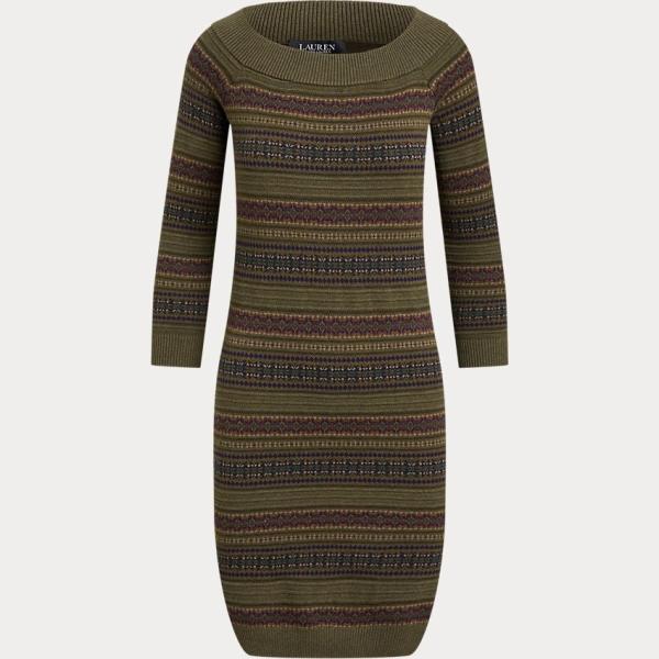 vestiti Lauren Petite marrone