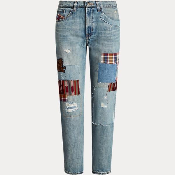 jeans Lauren Petite blu