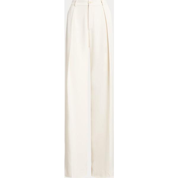 pantaloni Lauren Petite bianco