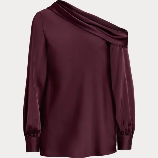 camicie Lauren marrone