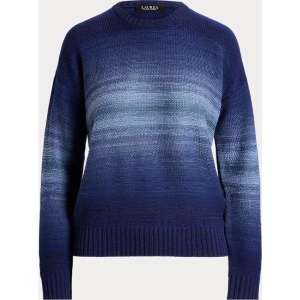 maglieria Lauren Petite blu a righe