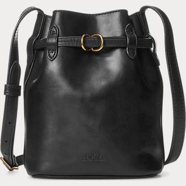 borse a secchiello Polo Ralph Lauren nero