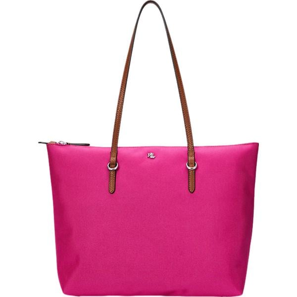 borse tote Lauren rosa