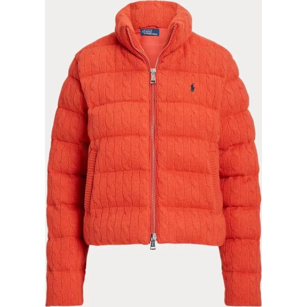 cappotti Polo Ralph Lauren rosso con stampe