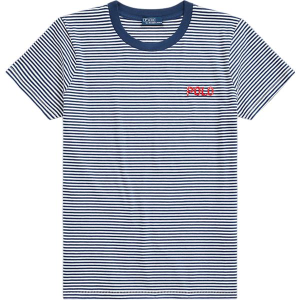 t-shirt Polo Ralph Lauren blu a righe