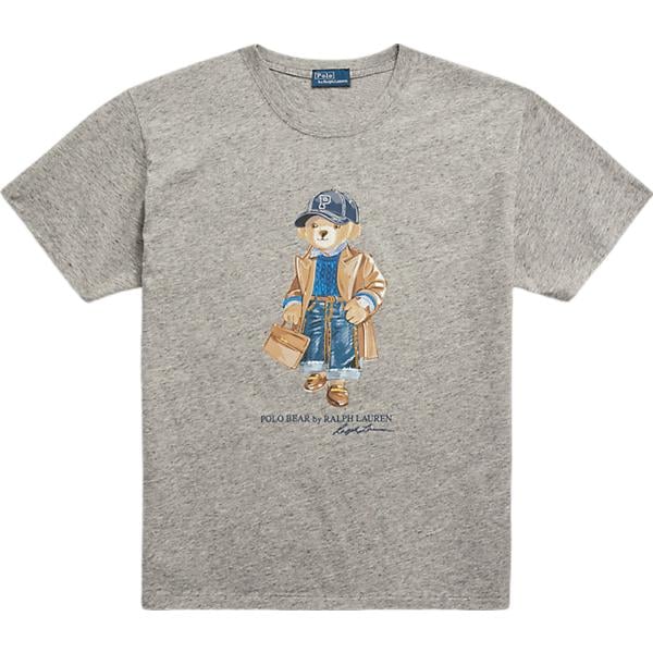 t-shirt Polo Ralph Lauren marrone con stampe