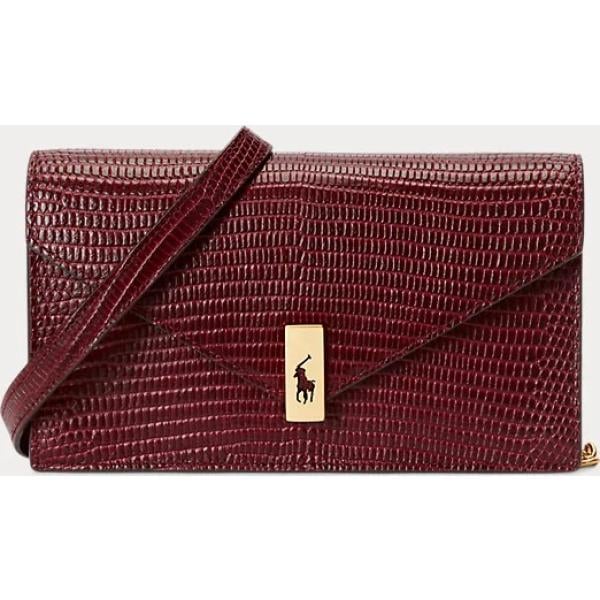 clutch Polo Ralph Lauren marrone