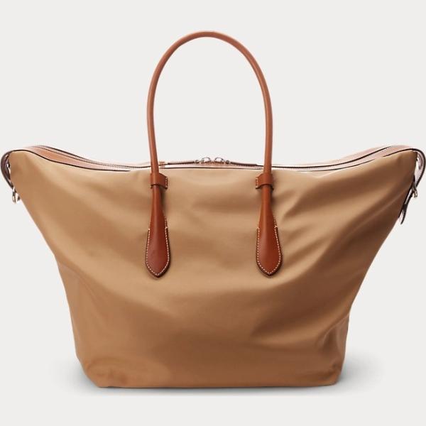 borse tote Polo Ralph Lauren marrone