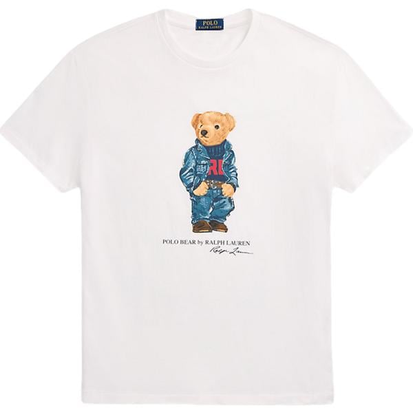 t-shirt Polo Ralph Lauren bianco con stampe