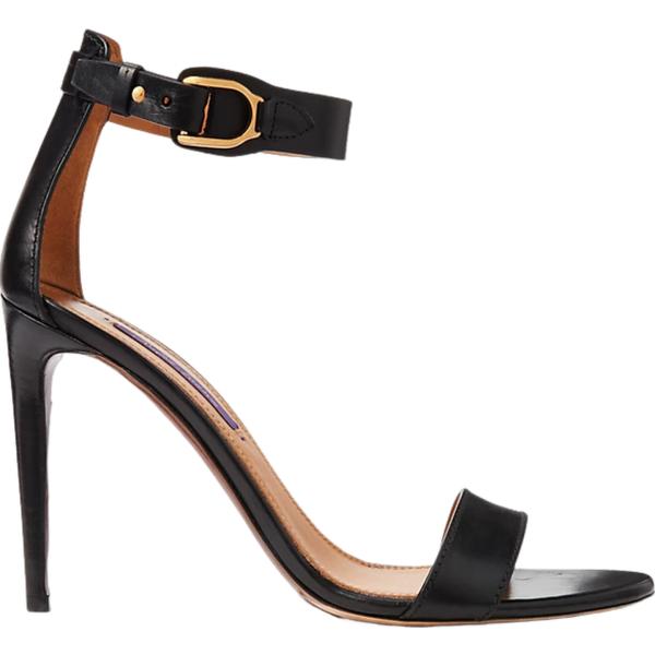 sandali in pelle Collection nero
