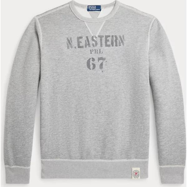 felpe Polo Ralph Lauren grigio con stampe