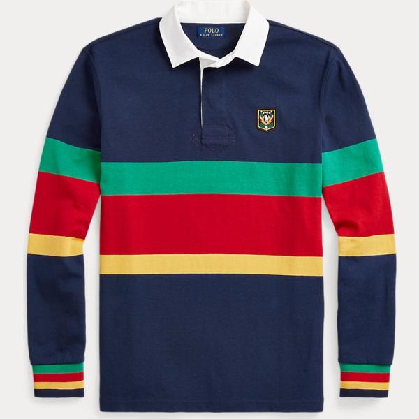 maglieria Polo Ralph Lauren blu a righe