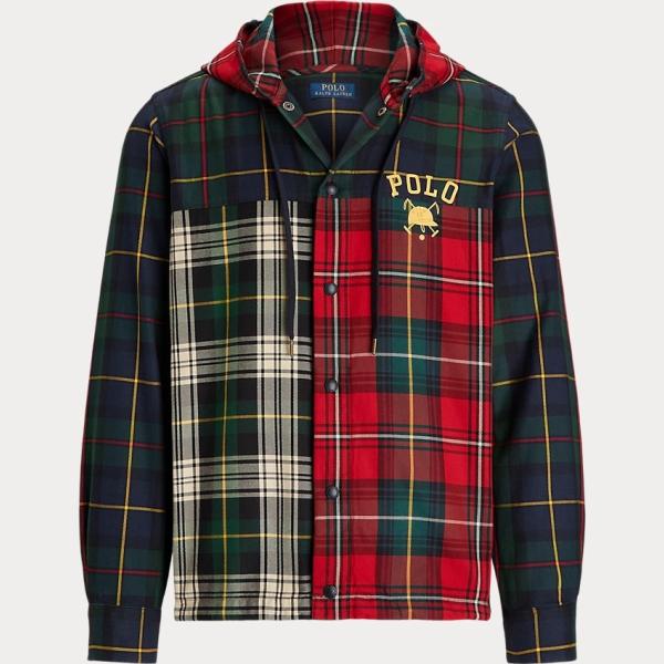 cappotti Polo Ralph Lauren nero scozzese