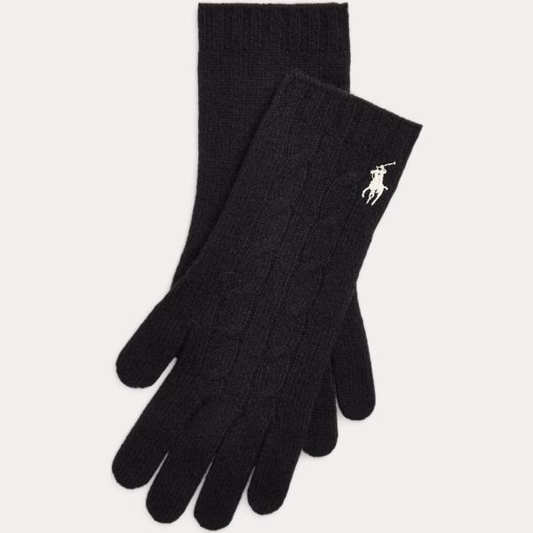 guanti Polo Ralph Lauren nero