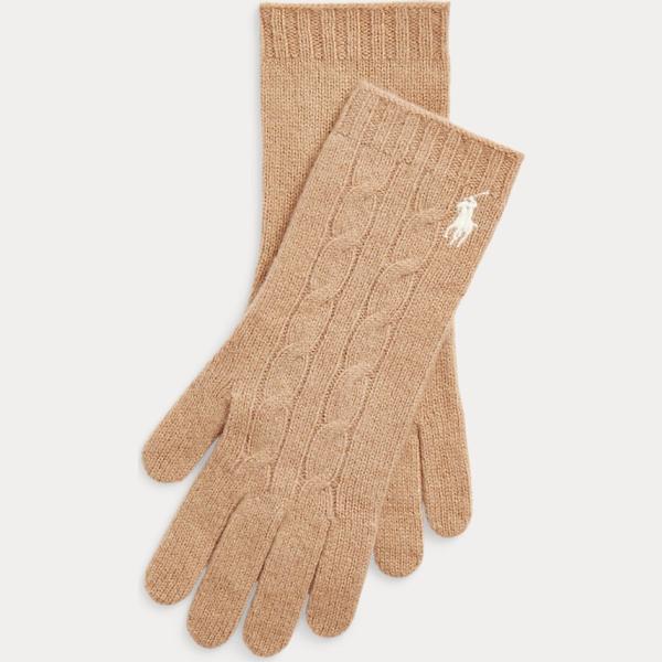 guanti Polo Ralph Lauren marrone