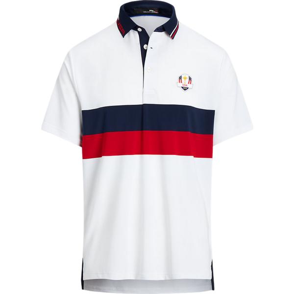 polo Rlx bianco con stampe
