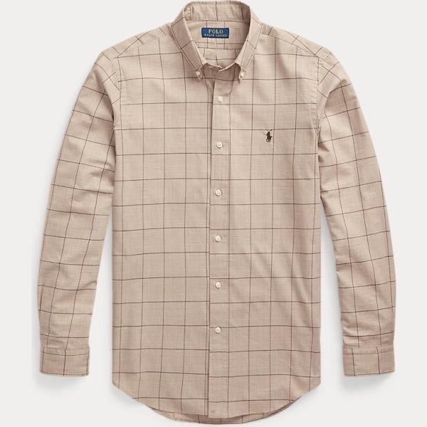 camicie Polo Ralph Lauren marrone a quadri