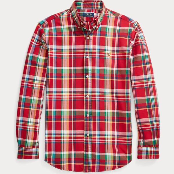 camicie Polo Ralph Lauren rosso a quadri