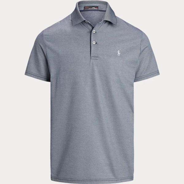 polo RLX Golf grigio a righe