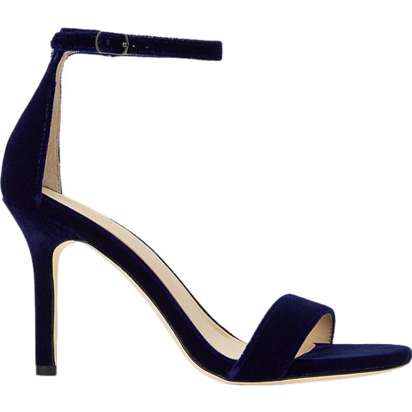 sandali col tacco Lauren blu