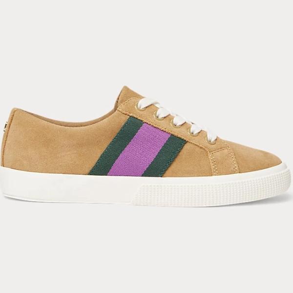 sneakers Lauren marrone a righe