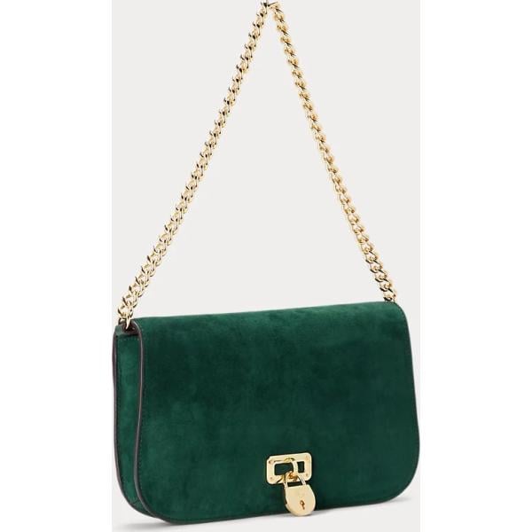 borse a spalla Lauren verde
