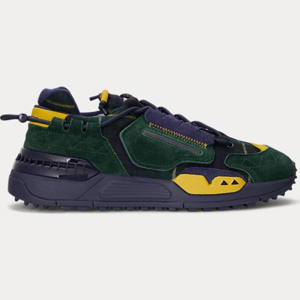 sneakers Polo Ralph Lauren blu scozzese