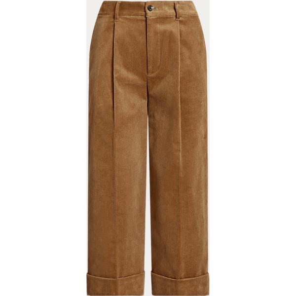 pantaloni culotte Lauren marrone