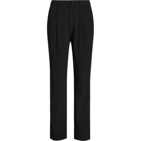 pantaloni Lauren nero a righe
