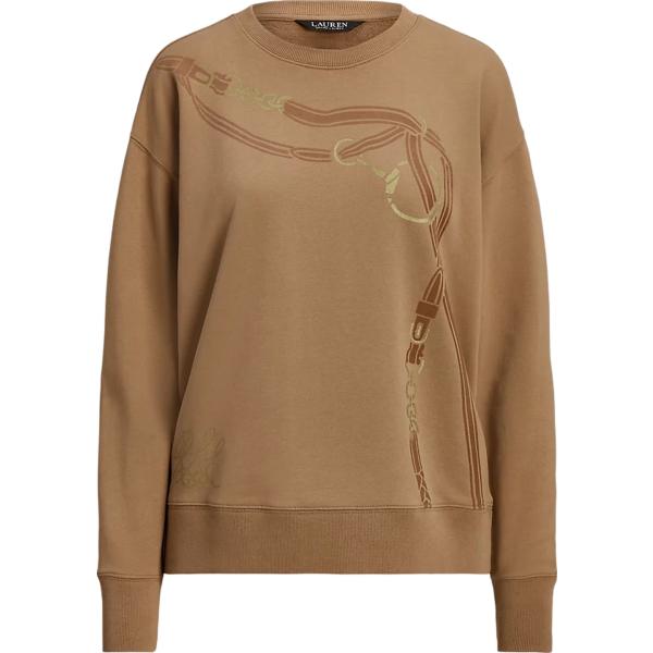 pullovers Lauren marrone con stampe