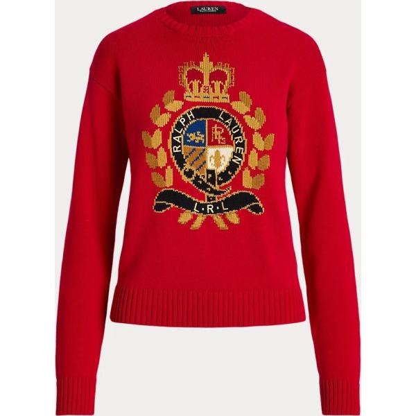 maglieria Lauren Petite rosso