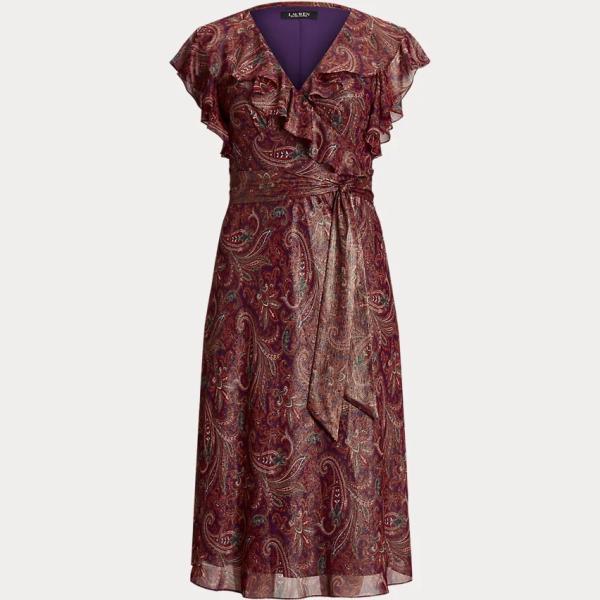vestiti Lauren marrone con stampe