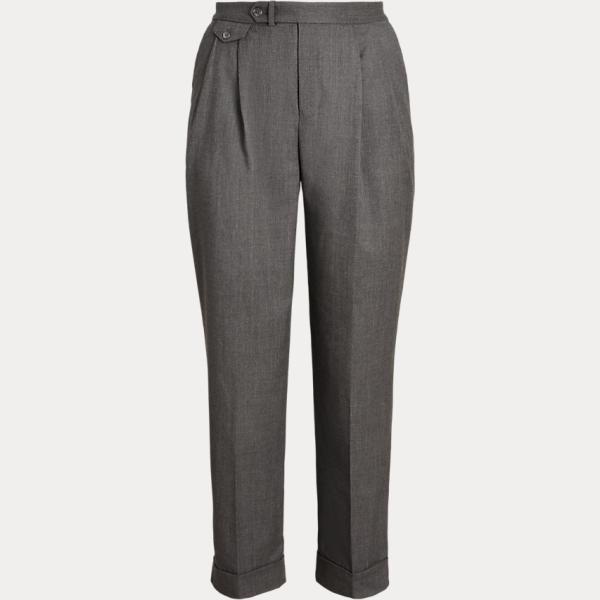 pantaloni Lauren grigio