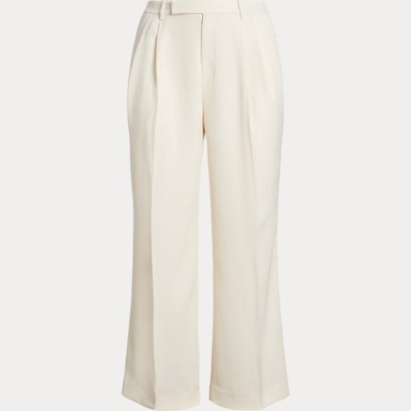 pantaloni Lauren bianco